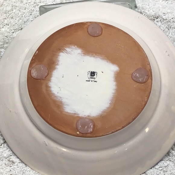 Lamas pottery fiesta serving platter Italy - Picture 5 of 8